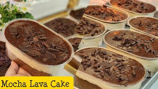 Mocha Lava Cake Recipe  Mocha Moist Cake Easy Mocha Cake  trending Lava Cake Bake N Roll [upl. by Dumm]