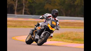 Moto Guzzi V100 at the Race Track How GOOD or BAD is it [upl. by Areval]