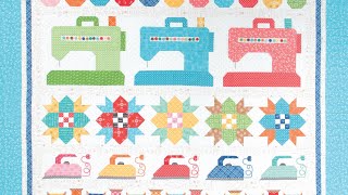 Lori Holts Sew by Row Quilt Tutorial [upl. by Idel]