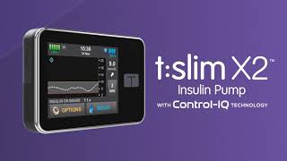 Tandem Tslim x2 insulin pump [upl. by Assertal]