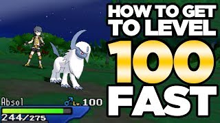 How To Get to Level 100 Level Up Fast Guide for Pokemon Ultra Sun and Moon  Austin John Plays [upl. by Virgilia]