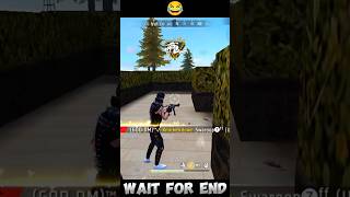 WAIT FOR END 😂  SKYDEMON freefire skydemon freefireshorts funny gaming shorts [upl. by Atsejam]