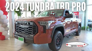 NEW COLOR Toyota Tundra TRD PRO 2024  full walkthrough [upl. by Trubow939]