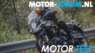 Motortest 2017 Suzuki VStrom 1000 [upl. by Anairo]