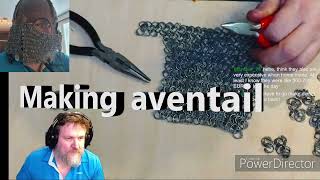 Chainmail aventail quick building video [upl. by Etteloc]