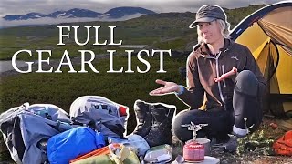 Ultimate Solo Hiking Gear  Whats in My Backpack for an Epic Mountain Adventure [upl. by Ethelda]