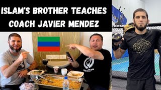 Islams Brother Teaches Coach Javier Mendez New Words [upl. by Furlong]