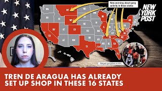 Tren de Aragua has already set up shop in these 16 states Homeland Security warns [upl. by Andie]