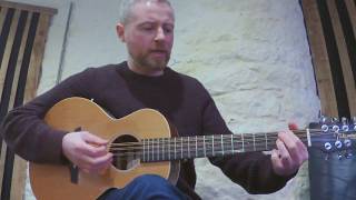 Irish Bouzouki Lesson 1  advanced chord progression [upl. by Happ]