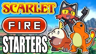 Pokemon Scarlet But I Can Only Use Fire Type Starters [upl. by Dnomra941]