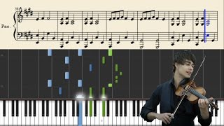 Alexander Rybak  Fairytale  Piano Tutorial  Sheets [upl. by Libenson]