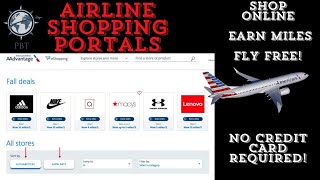 Airline Shopping Portals  Shop Online amp Earn Miles [upl. by Cissiee]