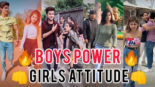 🔥Girls Attitude Boys Power Attitude Video🔥New Tiktok Reels video Today New Viral🔥 [upl. by Jamill265]