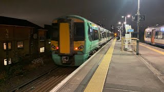 A journey on southern class 377 from East Dulwich to queen road Peckham [upl. by Agostino569]