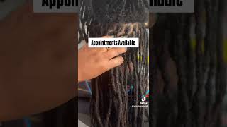 Crochet Maintenance  Loc Retwist No Gel naturalhair crochet [upl. by Annadiane]