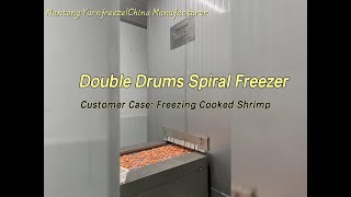 Rapid Freeze How a Spiral Freezer Perfectly Preserves Shrimp [upl. by Sherwin]