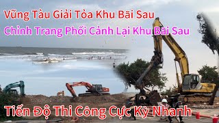 Vũng Tàu Giải Tỏa Khu Bãi SauChỉnh Trang Phối Cảnh Lại Khu Bãi Sau Trên Tuyến Đường Thuỳ Vân [upl. by Stempien]