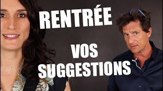 Rentrée  vos suggestions pour être au top cette année   Les Bons Profs [upl. by Eceirtal]