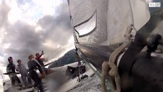 Audi Sailing Series Melges 20  Highlights  Day 2 [upl. by Heddy584]