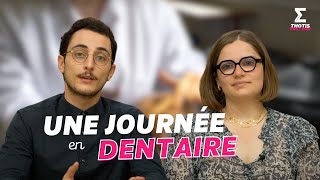 Une journée en études de dentaire  odontologie [upl. by Caty]