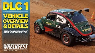 Wreckfest First DLC Pack 1  Cars and Details [upl. by Steffin]