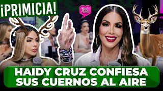 ¡PRIMICIA HAIDY CRUZ CONFIESA SUS CUERNOS AL AIRE Y SANDRA SE IDENTIFICA CON ELLA [upl. by Leelahk]