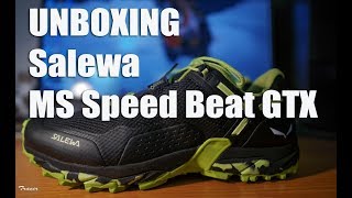 Unboxing Salewa MS Speed Beat GTX [upl. by Nwahsirhc]