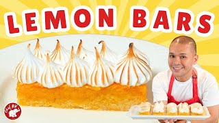 LEMON BARS WITH BOILED ICING  Chef RV [upl. by Obaza]