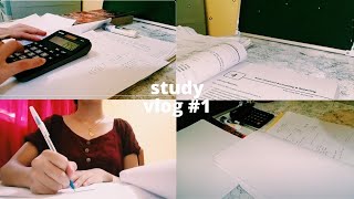 study vlog 1 I How I prepare for the NC III Bookkeeping Examination [upl. by Draneb]