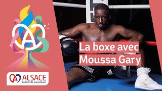 La boxe avec Moussa Gary [upl. by Ahsenat]