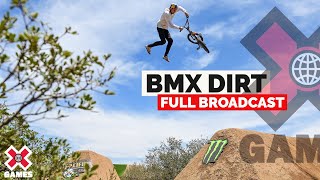 BMX Dirt FULL COMPETITION  X Games 2022 [upl. by Nolyag]