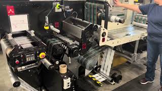 Rotoflex HLI 330 13quot Slitter Rewinder from gb Flexo Equipment 2148 [upl. by Huber]