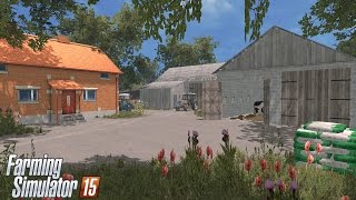 MapaMała Wioska Farming Simulator 15 ㋡ [upl. by Ttej851]