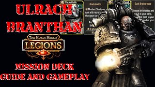 BRANTHAN has a MISSION  Orphans of War Mission Deck Guide amp Gameplay  The Horus Heresy Legions [upl. by Ingham]