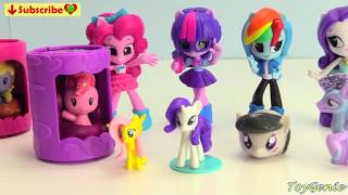 Transforming My Little Pony MLP Sea Ponies into Equestria Girls [upl. by Nautna]