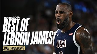 The best of Lebron James at the Olympics 🏀  Athlete Highlights [upl. by Bury]