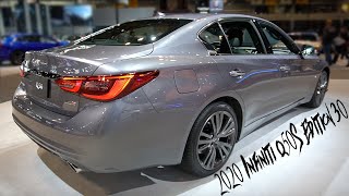 2020 Infiniti Q50S Edition 30 Exterior and Interior Walk Around [upl. by Jacquelynn]