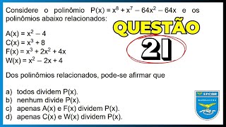 EPCAR 20232024  FATORAÇÃO DE POLINÔMIOS [upl. by Hoffer]