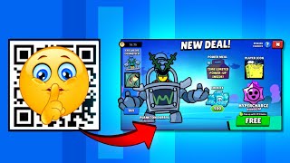 FREE SKIN AND GİFTS QR CODE 🎁 MEGA BOX amp POWER MEAL OPEN 🥳 BRAWL STARS NEW UPDATE [upl. by Ginelle697]