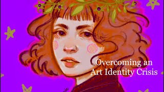 How to Overcome ANY Art Block plus painting a poisonous plant lady 🌿 [upl. by Hallette]