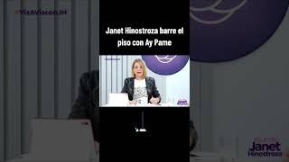 Janet Hinostroza barre el piso con Ay Pame [upl. by Arica]