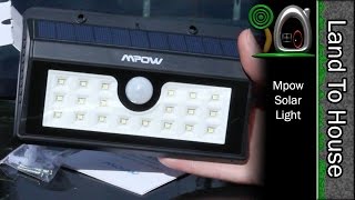 Mpow Solar Light [upl. by Asilehc]