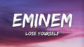 Eminem  Lose Yourself Lyrics [upl. by Isdnyl]