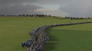 Battle of Crecy animated film [upl. by Emlen]