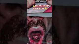 khamzatchimaev breaks robertwhittaker jaw with submission tapout [upl. by Saffier]