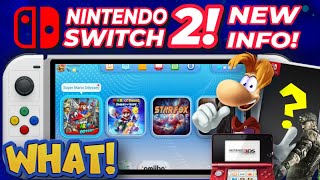 NEW Nintendo Switch 2 Game Release Info JUST DROPPED [upl. by Mahmoud444]