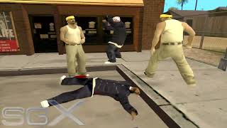 GTA San Andreas  Ballas Vs Vagos  Gang Wars shorts [upl. by Merrilee941]