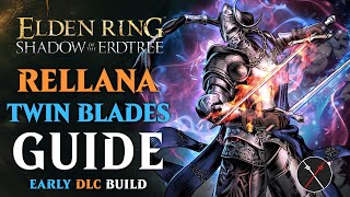 Elden Ring Rellanas Twin Blades Build  How to Build Carian Twinblade Shadow of the Erdtree Build [upl. by Sussman]