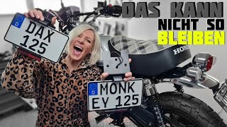 Das kann nicht so bleiben  Honda Monkey Umbau hondamonkey [upl. by Enela335]