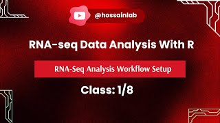 RNASeq Analysis with R  Workflow Setup 18 [upl. by Ahserkal673]